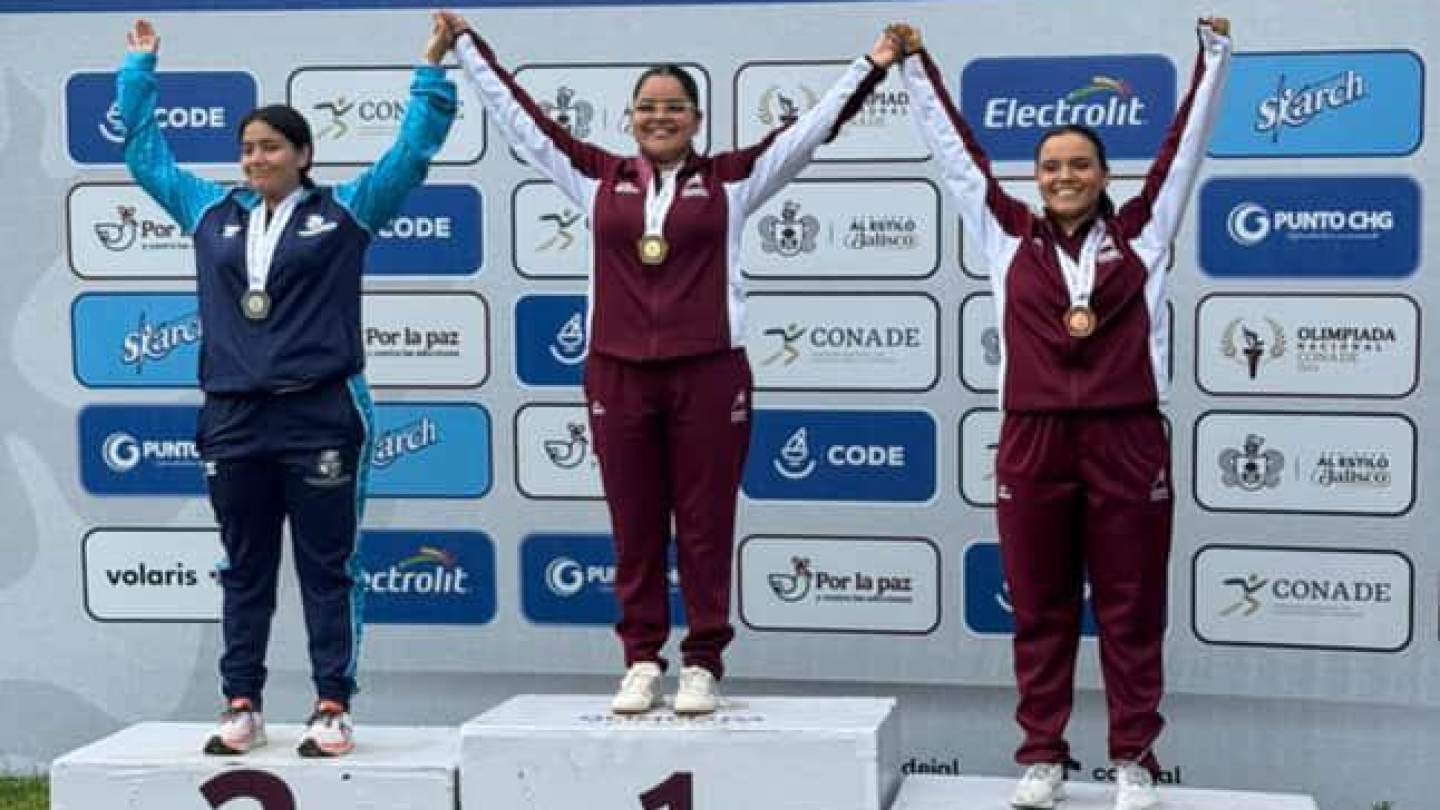 SIGUE PUNTERÍA DORADA DE SONORA EN EL TIRO DEPORTIVO DE LA OLIMPIADA NACIONAL 
